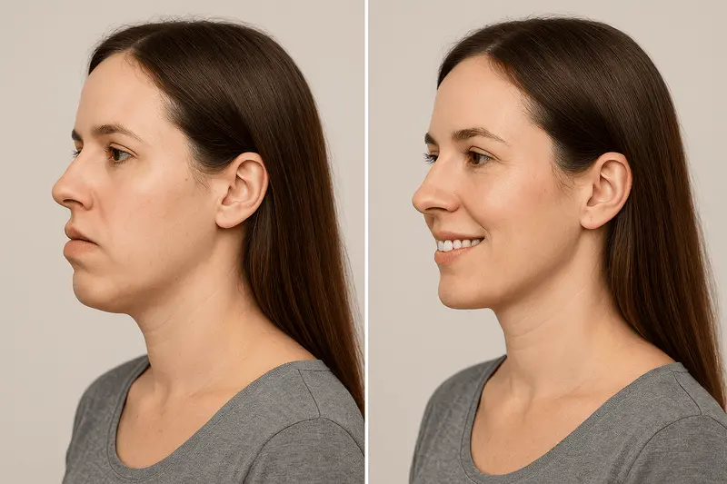 تجربتي مع عملية جراحة الفكين والنتائج قبل وبعد دنتيكس