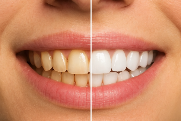 تبييض الاسنان بالفينير الحل الأمثل لعلاج تصبغات الأسنان - دنتكس