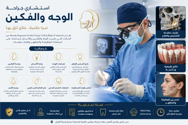 أفضل استشاري جراحة الوجه والفكين بالسعودية - دنتكس